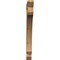Ekena Millwork Legacy Slat Smooth Bracket, Western Red Cedar, 3 1/2"W x 38"D x 38"H BKT04X38X38LEC06SWR - alternate 3